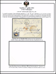1872 Rate : Balance collection of 8 covers mounted