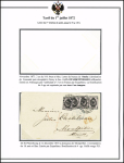 1872 Rate : Balance collection of 8 covers mounted