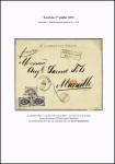 1872 Rate : Balance collection of 8 covers mounted