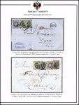 1874 Rate : Balance collection of 9 covers mounted