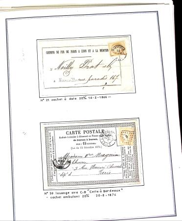 1855-1905 Lot amusant de lettres avec partie Alsace-Lorraine