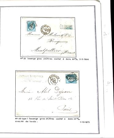 1855-1905 Lot amusant de lettres avec partie Alsace-Lorraine