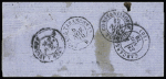 TURQUIE Lettre de Paris 31.10.1870 par Ballon Monté