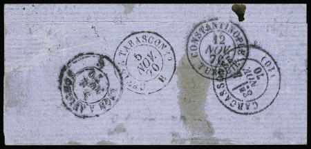 TURQUIE Lettre de Paris 31.10.1870 par Ballon Monté