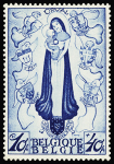 N°342-350 Série complète 2è Orval de 12 timbres