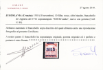 N°12A 10f red, cert. Sorani, and n°14, both mh, very