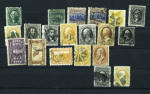 1856-1910, Used selection on stockcard including two