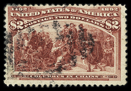 1856-1910, Used selection on stockcard including two