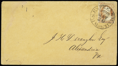 1851-57 3c Dull red tied by neat US EXPRESS MAIL /
