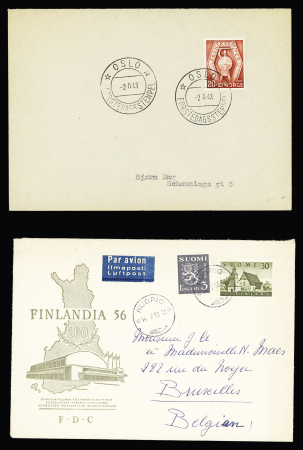 1911-56, Selection of 20 covers and cards with strength