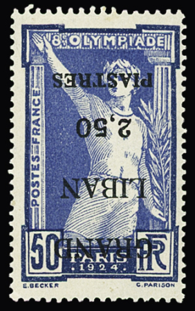 N°18a à 21a Jeux Olympiques de 1924, la série complète