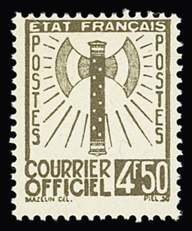 N°1 à 15 Série Francisque, neuf ** (n°13-14 pd),