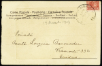 Argentine n°115 OBL Buenos Aires (19 nov 1903) sur carte postale (navire ancien) avec signature autographe "JB Charcot 19 nov 1903". TB