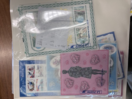 1972-1989 Stock de feuilles et morceaux de feuillent