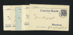 1885-89, LOCAL POST issues, attractive selection of