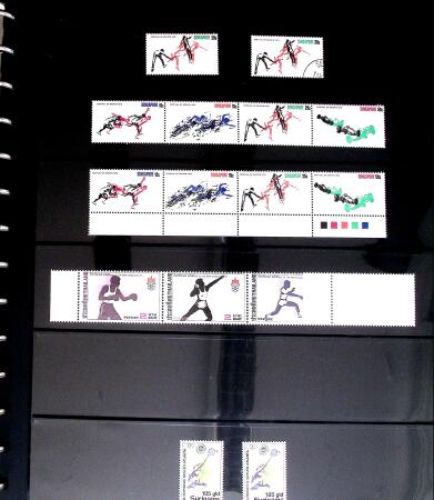 BADMINTON: Specialised collection in four deluxe albums with vignettes, cancellations, postcards, etc. very fine