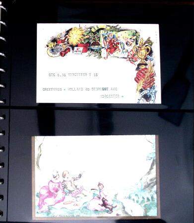 BADMINTON: Specialised collection in four deluxe albums with vignettes, cancellations, postcards, etc. very fine