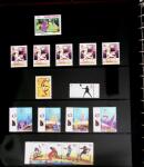 BADMINTON: Specialised collection in four deluxe albums with vignettes, cancellations, postcards, etc. very fine