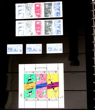 BADMINTON: Specialised collection in four deluxe albums with vignettes, cancellations, postcards, etc. very fine