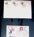 BADMINTON: Specialised collection in four deluxe albums with vignettes, cancellations, postcards, etc. very fine