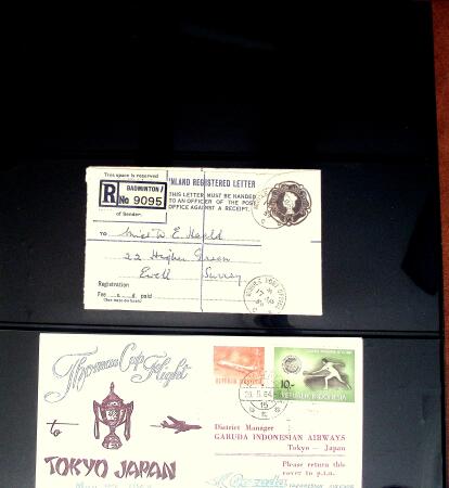BADMINTON: Specialised collection in four deluxe albums with vignettes, cancellations, postcards, etc. very fine