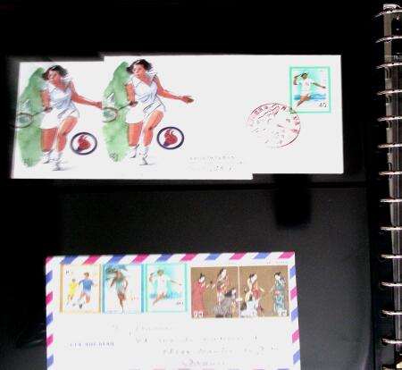 BADMINTON: Specialised collection in four deluxe albums with vignettes, cancellations, postcards, etc. very fine