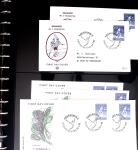 BADMINTON: Specialised collection in four deluxe albums with vignettes, cancellations, postcards, etc. very fine