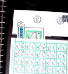 BADMINTON: Specialised collection in four deluxe albums with vignettes, cancellations, postcards, etc. very fine