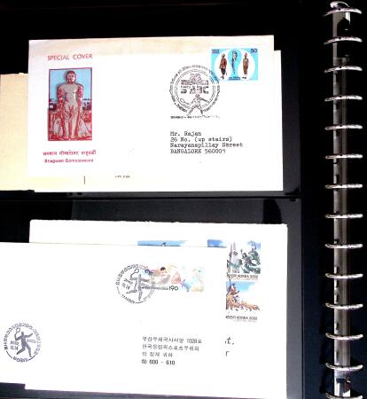 BADMINTON: Specialised collection in four deluxe albums with vignettes, cancellations, postcards, etc. very fine