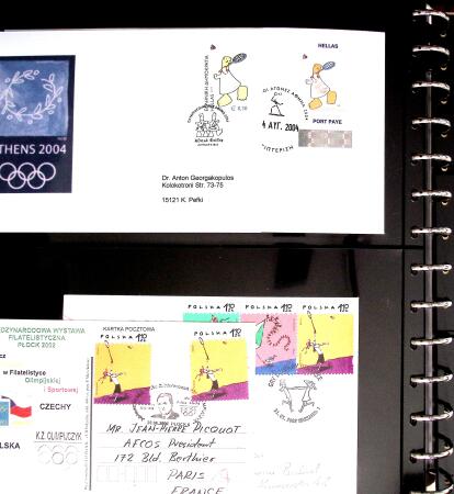 BADMINTON: Specialised collection in four deluxe albums with vignettes, cancellations, postcards, etc. very fine