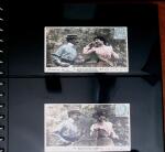 BADMINTON: Specialised collection in four deluxe albums with vignettes, cancellations, postcards, etc. very fine