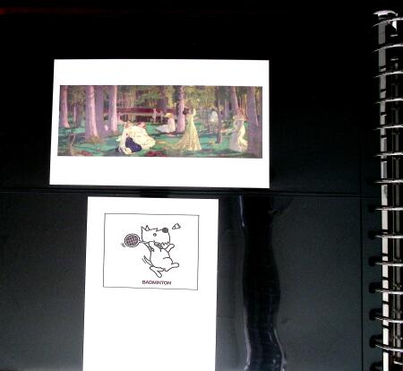 BADMINTON: Specialised collection in four deluxe albums with vignettes, cancellations, postcards, etc. very fine