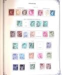 1849-1980 Collection en oblitérée majoritairement