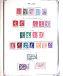 1849-1980 Collection en oblitérée majoritairement