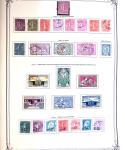 1849-1980 Collection en oblitérée majoritairement