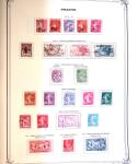 1849-1980 Collection en oblitérée majoritairement
