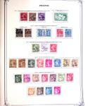 1849-1980 Collection en oblitérée majoritairement