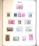 1849-1980 Collection en oblitérée majoritairement