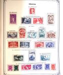 1849-1980 Collection en oblitérée majoritairement