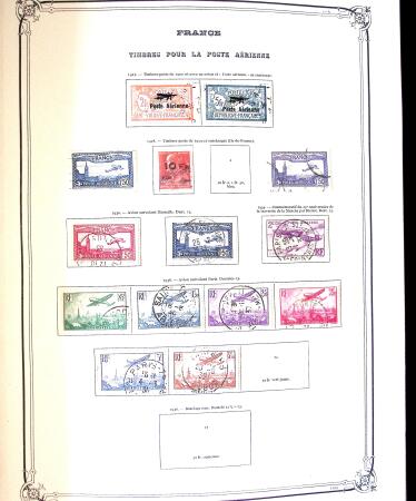 1849-1980 Collection en oblitérée majoritairement