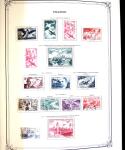 1849-1980 Collection en oblitérée majoritairement