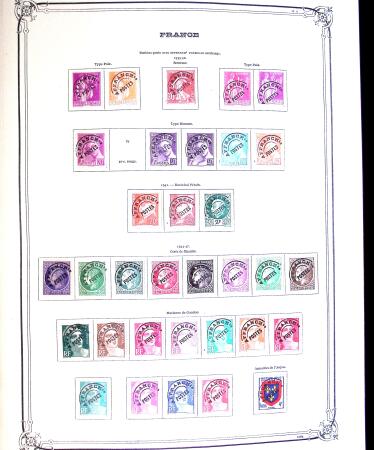 1849-1980 Collection en oblitérée majoritairement