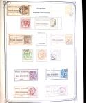 1849-1980 Collection en oblitérée majoritairement