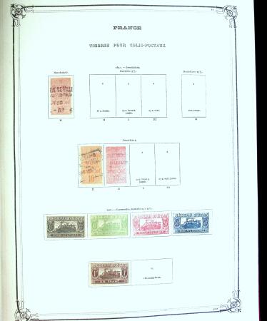 1849-1980 Collection en oblitérée majoritairement
