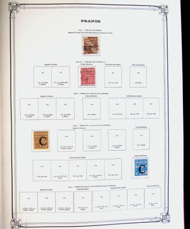 1849-1980 Collection en oblitérée majoritairement