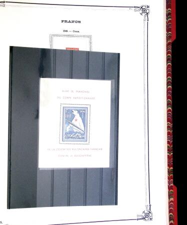 1849-1980 Collection en oblitérée majoritairement