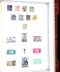 1849-1980 Collection en oblitérée majoritairement