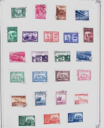 1849-1980 19 gros albums d'une collection mondialiste