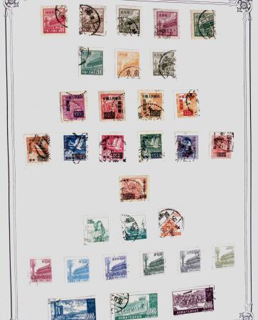 1849-1980 19 gros albums d'une collection mondialiste