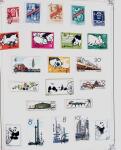 1849-1980 19 gros albums d'une collection mondialiste
